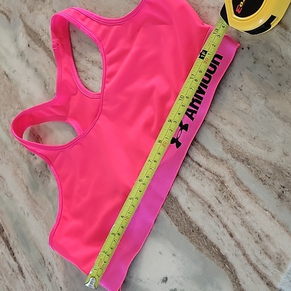 Under Armour Sports Bra Hot Pink - Picture 7 of 7